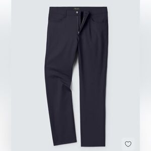 🌟UNBOUND🌟 5 POCKET MERINO WOOL STRETCH RELAXED TRAVEL PANT NAVY SZ 32